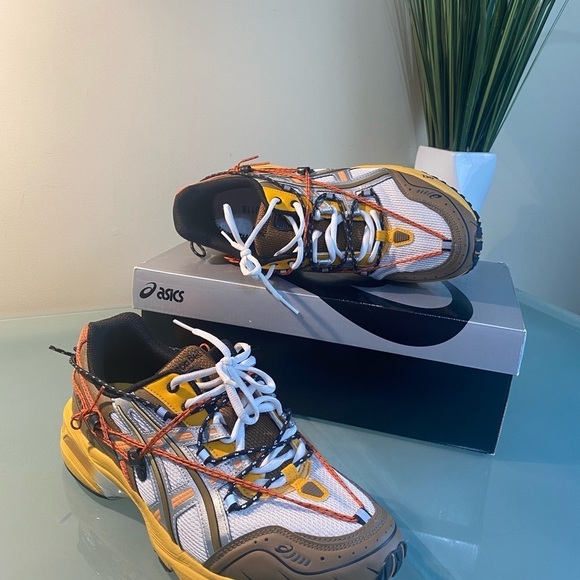 Like NEW Aasics x Andersson Bell Gel-1090 Sneakers - White and Orange Size 11 - Picture 9 of 9